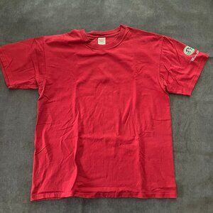 Anvil Starbuck Holiday 'Pass the Cheer' Red T (L)